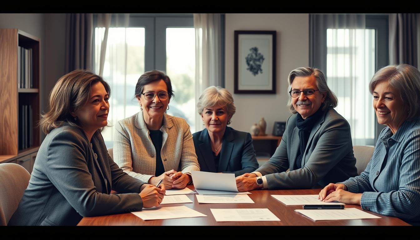 Property transfer support and coordination